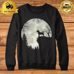 Puggle And Moon Halloween Sweatshirt