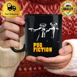 Pulp Dogs Pug Fiction Mug