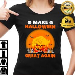 Pumpkin And Bat Horror T-Shirt