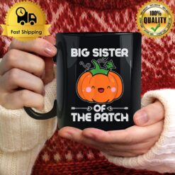 Pumpkin Big Sister Of The Patch Halloween Costume Mug