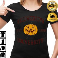 Pumpkin Halloweentown Est 1998 University Happy Halloween T-Shirt