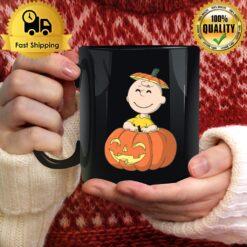 Pumpkin Patch Charlie Brown Funny Vintage Charlie Brown Halloween Mug