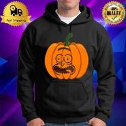 Pumpkin Rick And Morty For Halloween Hoodie