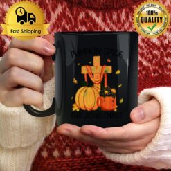 Pumpkin Spice And Jesus Christ Halloween Mug