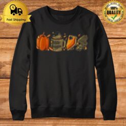 Pumpkin Spice Latte Fall Coffee Lover Halloween Sweatshirt