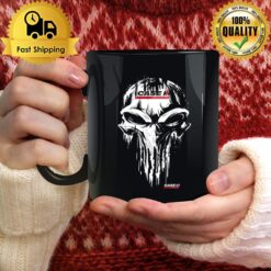 Punisher Skull With Case Ih Car Logo Mug