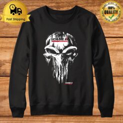 Punisher Skull With Case Ih Car Logo Sweatshirt