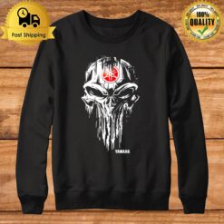 Punisher Skull With Logo Yamaha Sweatshirt