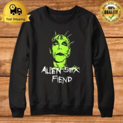 Punk Artwork Long Alien Sex Fiend Sweatshirt