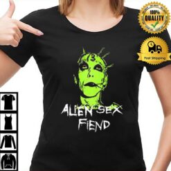 Punk Artwork Long Alien Sex Fiend T-Shirt