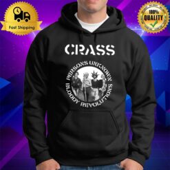 Punk Is Dead Person Unknown Crass Hoodie