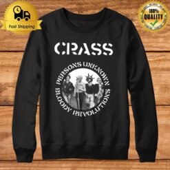 Punk Is Dead Person Unknown Crass Sweatshirt