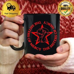 Punk Rock Band Logo The Sisters Of Mercy Mug