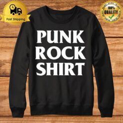 Punk Rock Sweatshirt