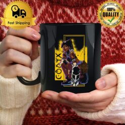 Punk Shuri Cartoon Art Black Panther Mug