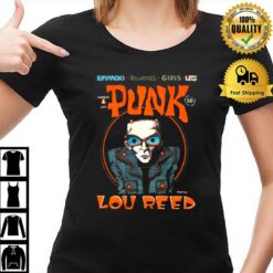 Punk Zine Magazine Lou Reed Ramones T-Shirt