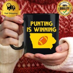 Punting Is Winning Iowa Football Mug