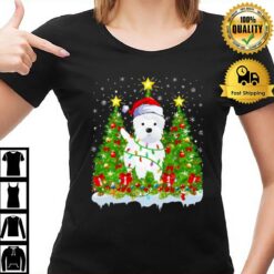 Puppy Westie Christmas Tree Dog T-Shirt