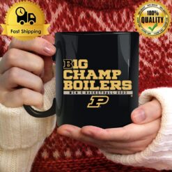 Purdue Basketball 2023 B1G Champ Boilers Mug