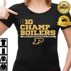 Purdue Basketball 2023 B1G Champ Boilers T-Shirt