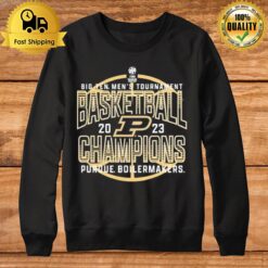 Purdue Boilermakers 2023 Big Ten Men'S Basketball Conference Tournament Champions S Sweatshirt