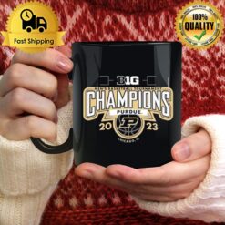 Purdue Boilermakers 2023 Big Ten Men'S Basketball Conference Tournament Champions Mug