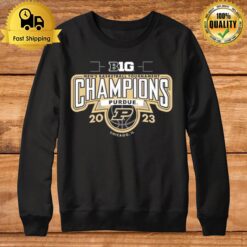 Purdue Boilermakers 2023 Big Ten Men'S Basketball Conference Tournament Champions Sweatshirt