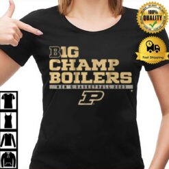Purdue Boilermakers B1G Champ Boilers 2023 T-Shirt