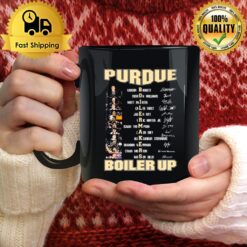 Purdue Boilermakers Boiler Up Carson Barrett Trevion Williams Matt Painter Signature Mug