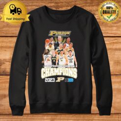 Purdue Boilermakers Players 2023 Big Ten Conference Champions Sweatshirt