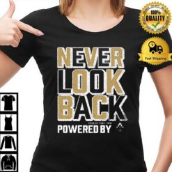 Purdue Boilermakers Poweredby Never Look Back Acid Wash T-Shirt
