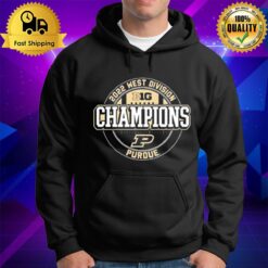 Purdue Football West Division Football 2022 Champions Hoodie