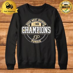 Purdue Football West Division Football 2022 Champions Sweatshirt