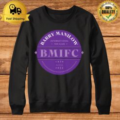 Purple Art Barry Manilow Sweatshirt