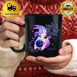 Purple Art Capricorn Horoscope Zodiac Sign Mug