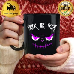 Purple Face Trick Or Treat Halloween Mug