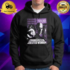 Purple Frankenstein Created Woman Hammer Films Movies Tv Shows Sirt Hoodie