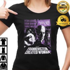 Purple Frankenstein Created Woman Hammer Films Movies Tv Shows Sirt T-Shirt