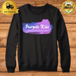 Purple Kiss Smeared Lipstick Kpop Sweatshirt