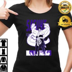 Purple Manga Sasuke Naruto Shippuden T-Shirt