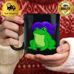 Purple Witch'S Hat Frog Hat Garf Mug