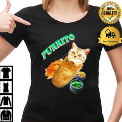 Purrito Cat Burrito T-Shirt