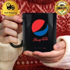 Pussy Cola Pepsi Coca Cola Style Mug