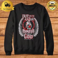 Put On The Whole Armour Of God Spartan Barbarian Sweatshirt