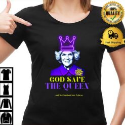 Queen Camilla Coronation God Save The Queen And Her Husband King Charles Iii T-Shirt