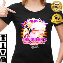 Queen Elizabeth Ii The Queen'S 1926 2022 Signature T-Shirt