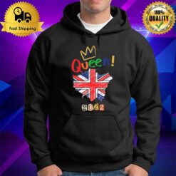 Queen Elizabeth'S Platinum Jubilee 2022 Uk Union Jack Flag Hoodie