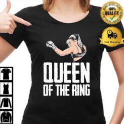 Queen Of The Ring Boxing Combat Sports Sparring Boxer T-Shirt