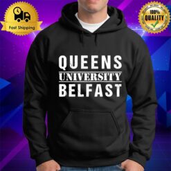 Queens University Belfast Words Hoodie