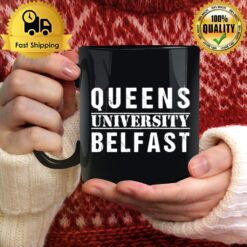 Queens University Belfast Words Mug